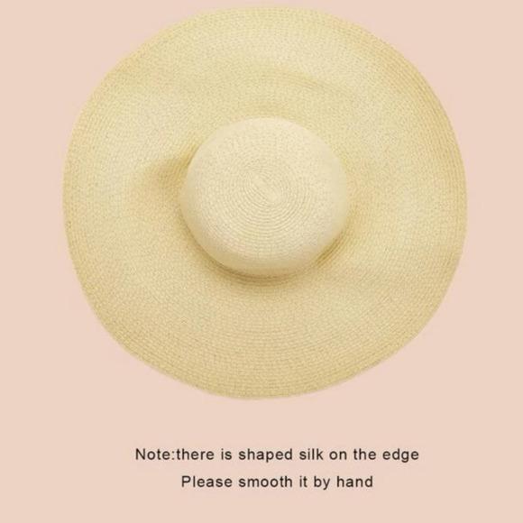 Boho Straw Hat Hat - Picture 3 of 6